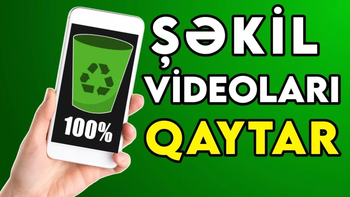 Silinmiş şəkilləri telefondan necə bərpa etmək olar?